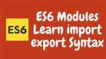 Re-Export Default in Es 6 Modules