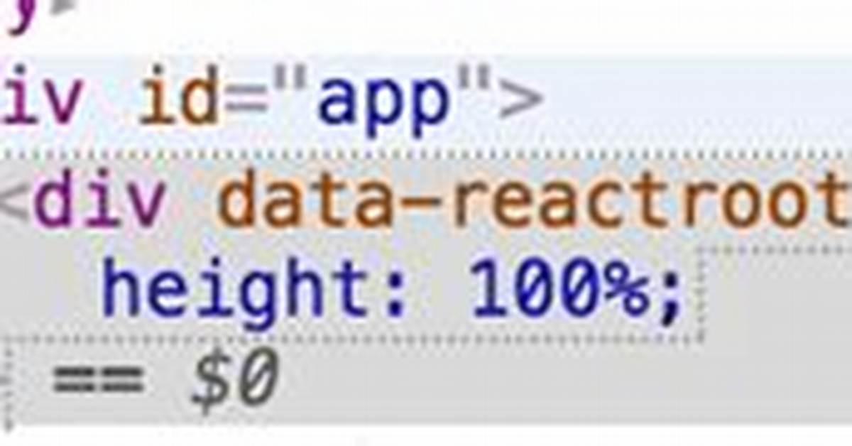 React - Component Full Screen (With Height 100%)