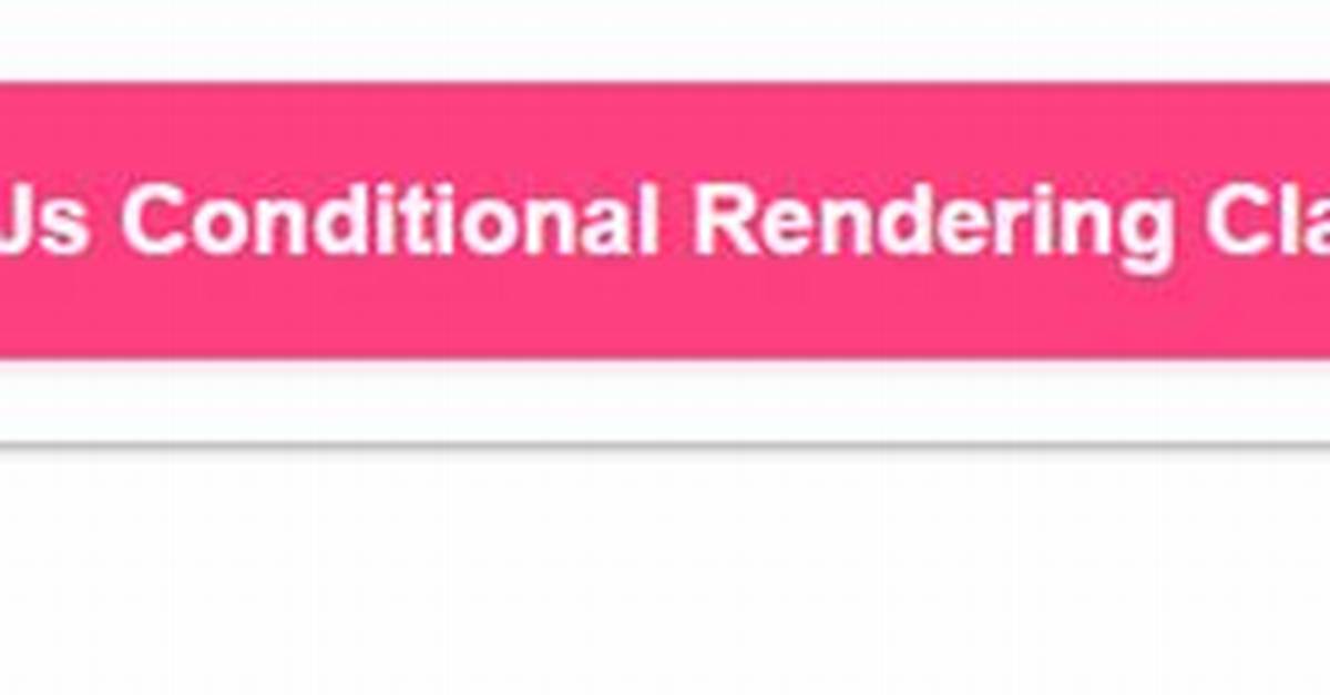 React Js Conditionally Applying Class Attributes