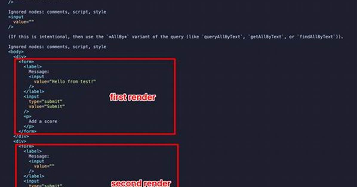 React Testing Library Does Not Find Elements Using getAllByTestId After Initial Render