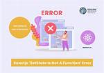 React This. setState Is Not a Function