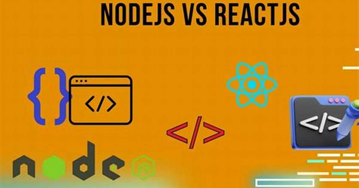 Reactjs vs Nodejs - Why Do I Need to Create Both?