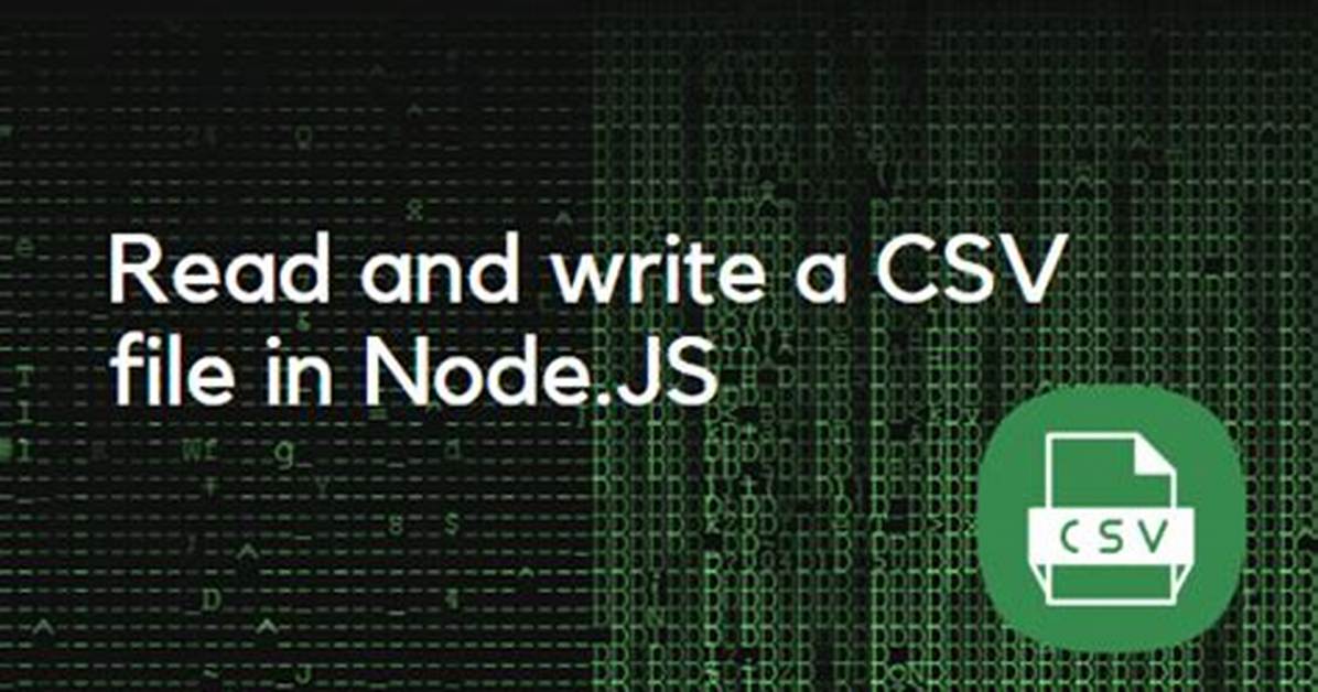 Reading a Csv File Async - Nodejs
