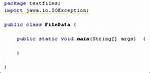 Reading a Plain Text File in Java