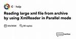 Reading Xml with Xmlreader in C#