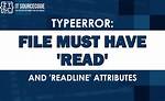 +(Readline()) Gives Referenceerror