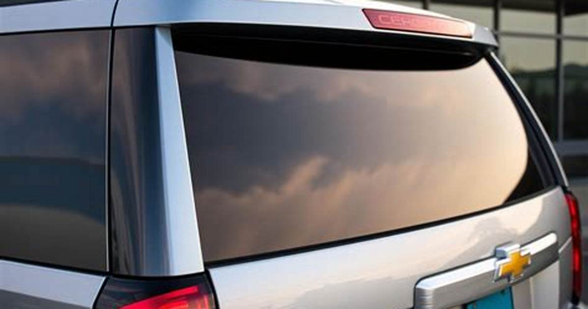 Rear Window Replacement