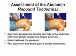 Rebound Tenderness Test