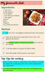 Recipe Instruction