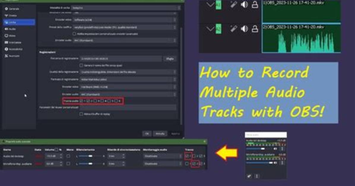 Record Multiple Tracks from Multiple Audio Sources at Once