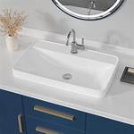 Rectangular Vessel Sink