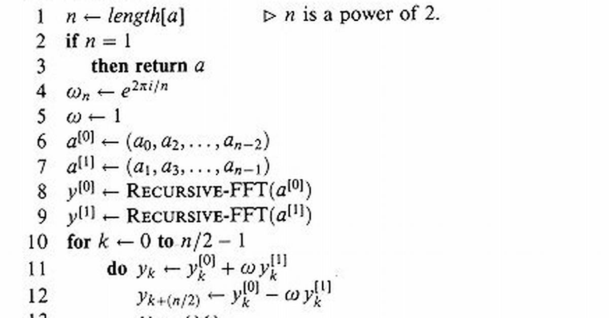 Recursive Fft Java Implementation [Closed]