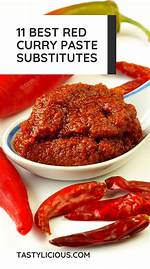Red Curry Paste Substitute