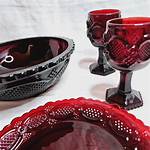 Red Glassware