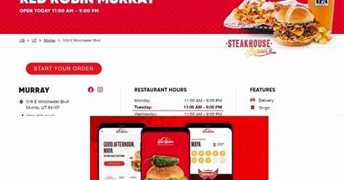 Red Robin Apps
