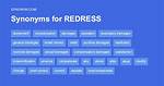 Redress Synonym