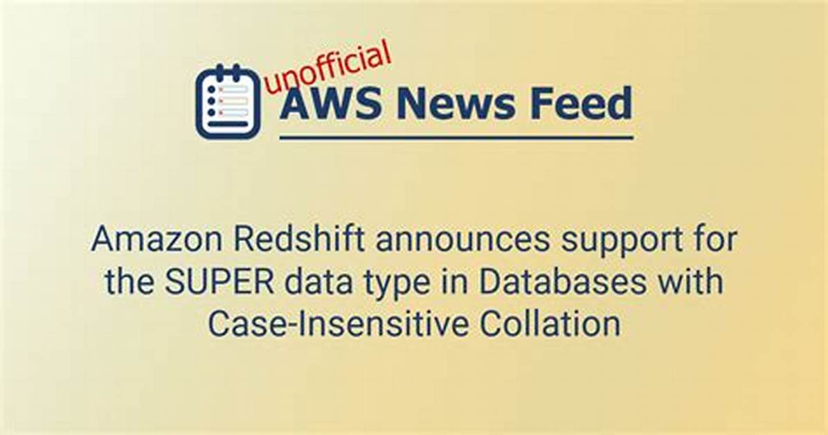 Redshift View Casting Data as Super Type