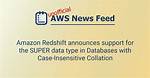 Redshift View Casting Data as Super Type