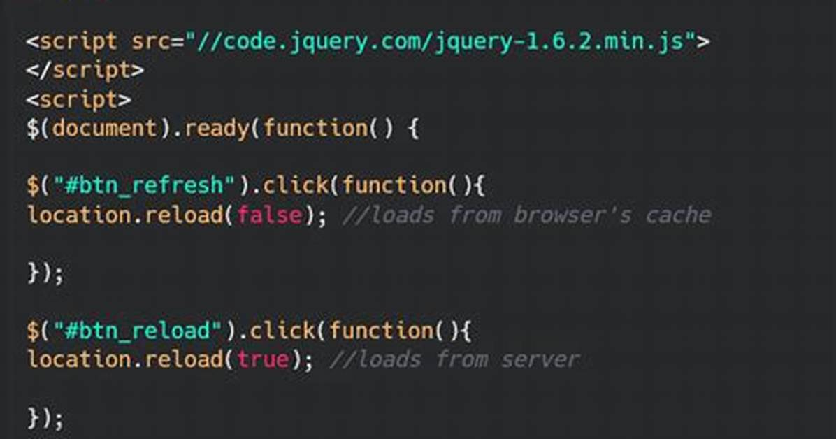 Refresh a Page Using Javascript or Html [Duplicate]
