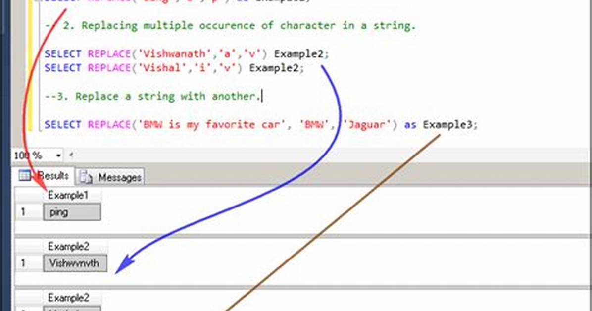 Regex Pattern Inside Sql Replace Function?