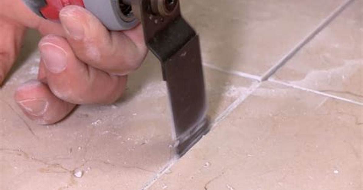 Regrouting Tile Floor