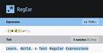 Regular Expression Tester for Google Re2