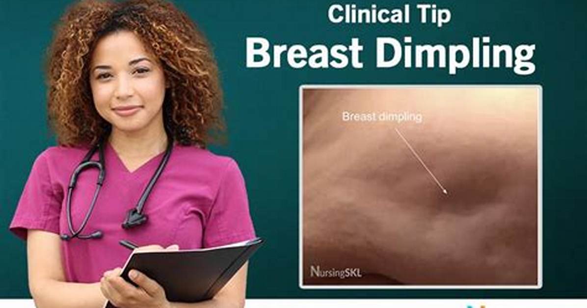 Regular Normal Breast Dimpling