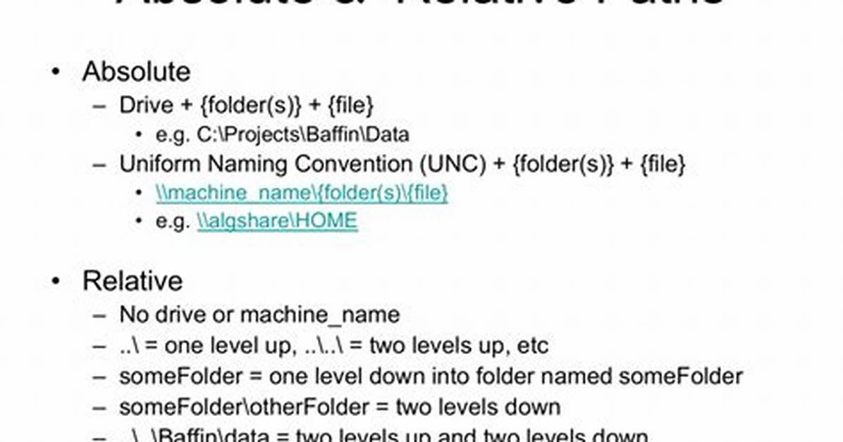 Relative Paths in Python