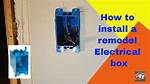 Remodel Electrical Box
