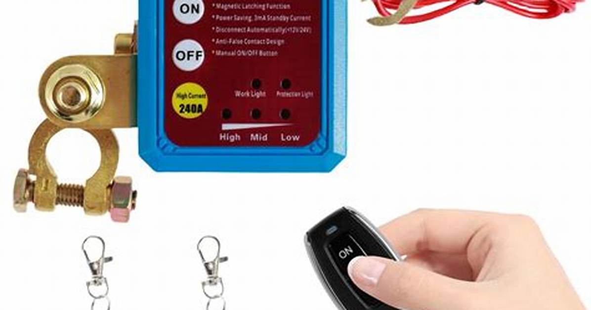 Remote Car Kill Switch