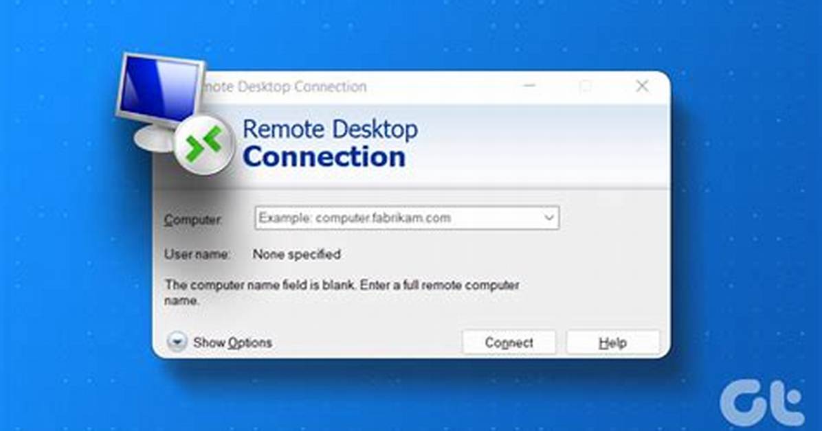 Remote Desktop Connection Without Locking the Remote Computer