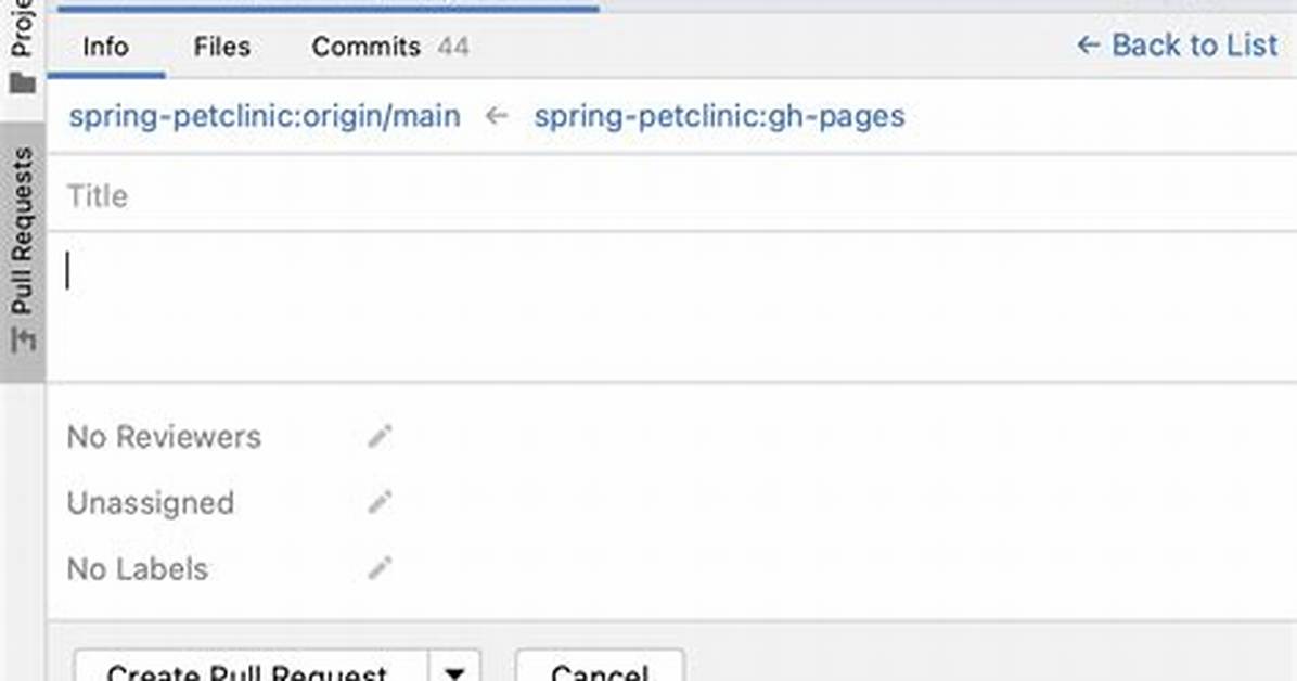 Remove a Modified File from Pull Request