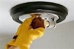 Remove Broken Light Bulb