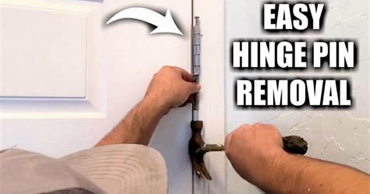 Remove Door Hinge Pin