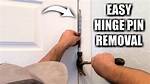 Remove Door Hinge Pin