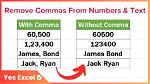 Remove Dots and Commas from Column Values