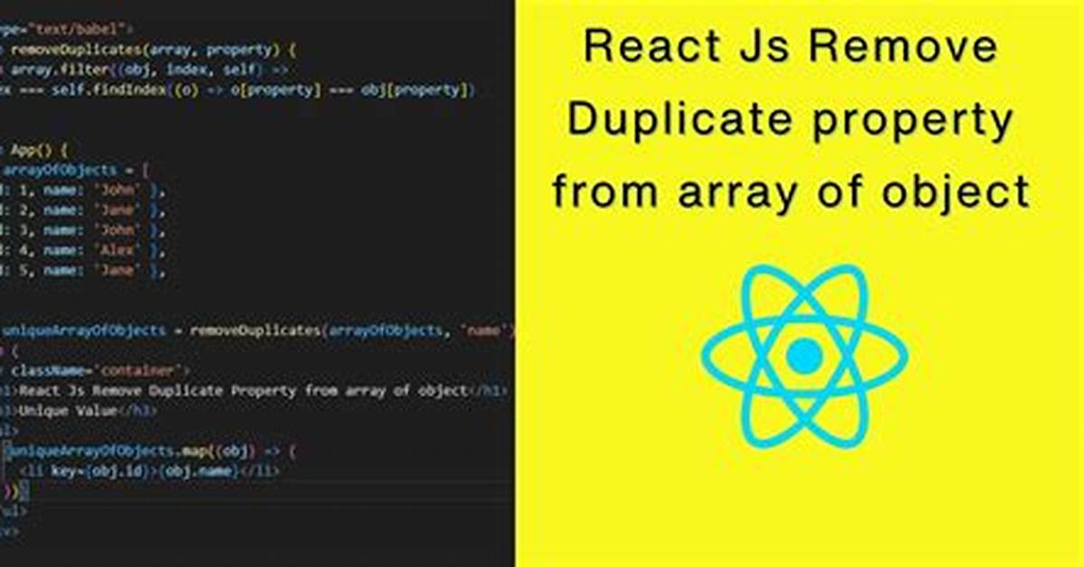 Remove Duplicate Values from Js Array [Duplicate]