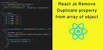 Remove Duplicate Values from Js Array [Duplicate]