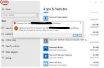 Remove Entry from Windows 10 Apps & Features