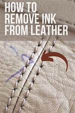 Remove Ink from Leather