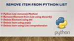 Remove Item from Listbox Python