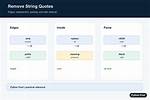 Remove Quotes from String in Python