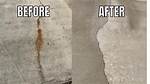 Remove Rust from Concrete