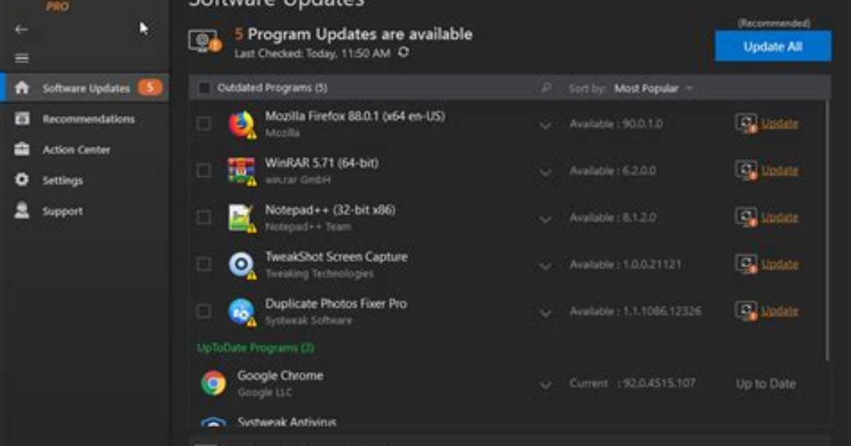 Remove Source from Software Updater