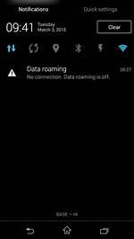 Removing Data Roaming Notification? | Android Central