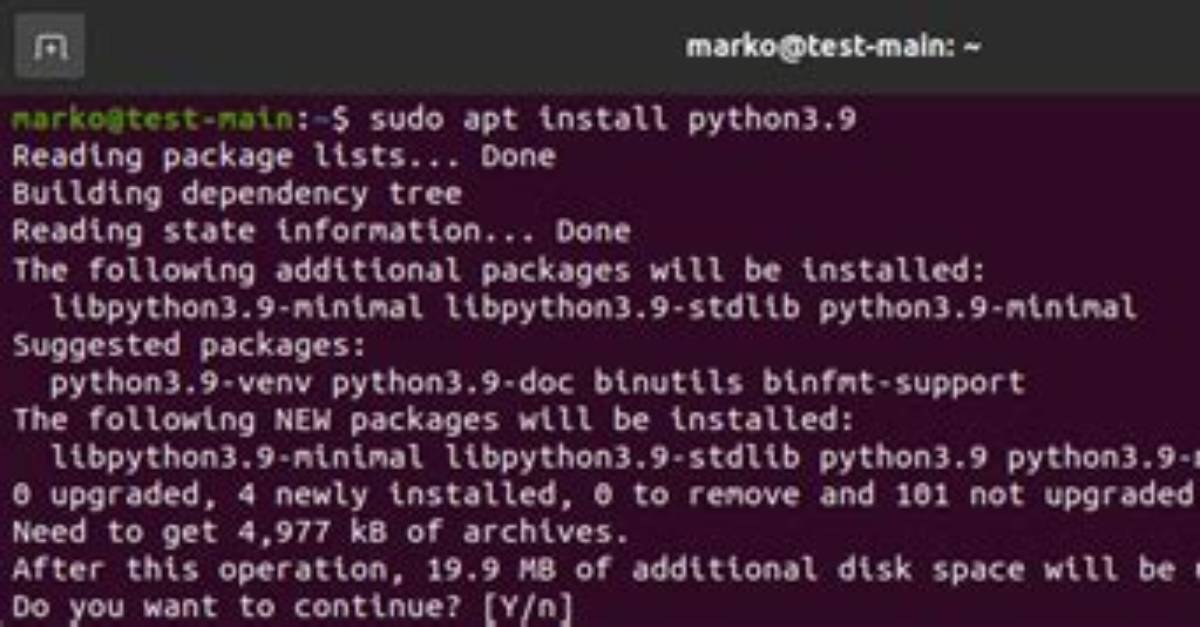 Removing Python3.9 Installed from Third Part
