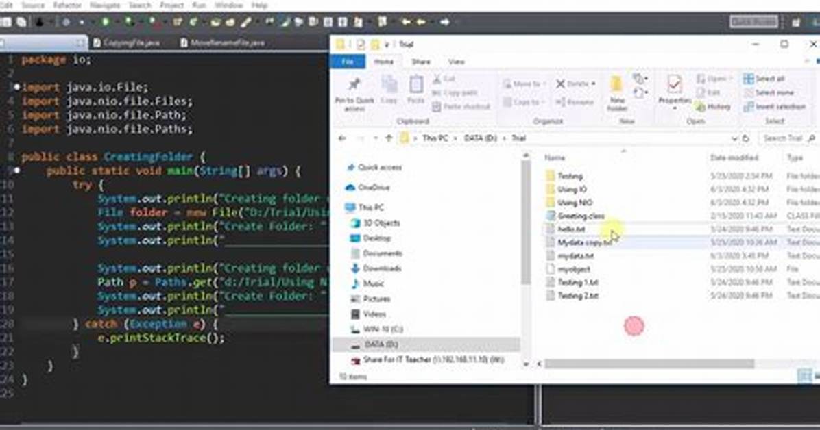 Rename a File Using Java