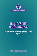 Rent Calculator Split