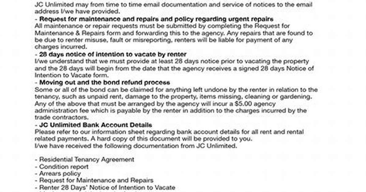 Renter's Document