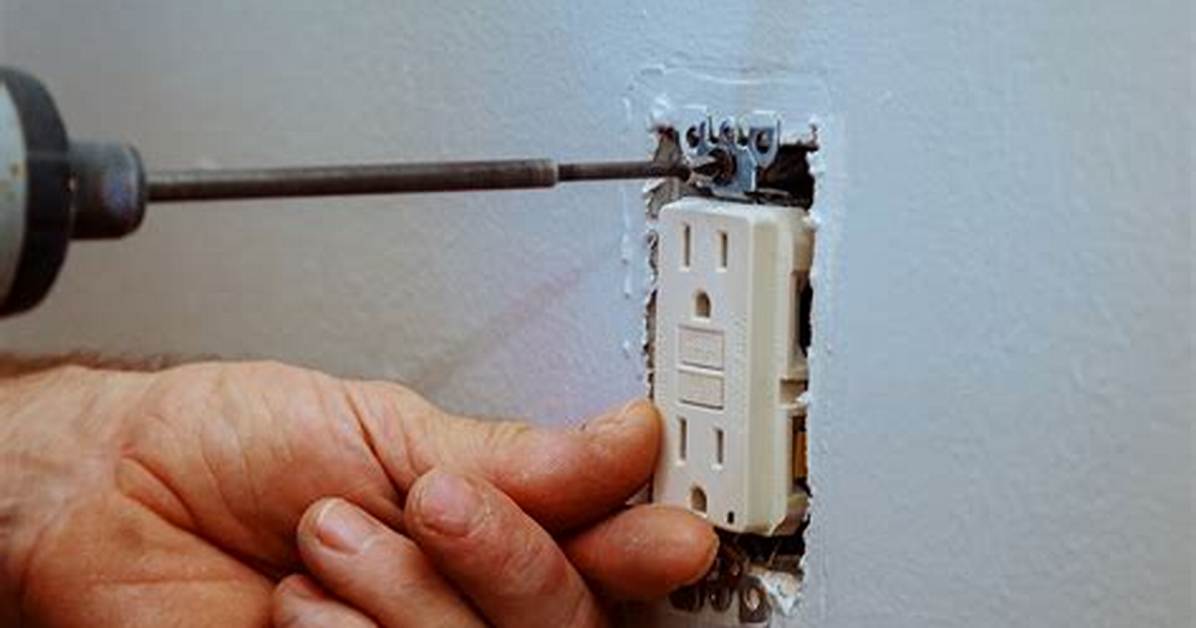 Replace Electrical Outlet